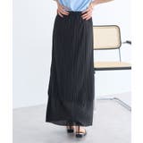 プリーツレイヤードライクスカート | earth music&ecology  | 詳細画像4 