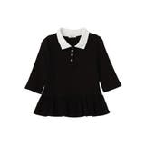 ダブル衿ペプラムプルオーバー | earth music&ecology  | 詳細画像31 