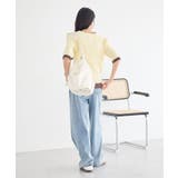 ヘンリーネック半袖ニットプルオーバー | earth music&ecology  | 詳細画像18 