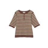 ヘンリーネック半袖ニットプルオーバー | earth music&ecology  | 詳細画像41 