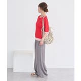 ヘンリーネック半袖ニットプルオーバー | earth music&ecology  | 詳細画像25 