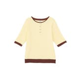 ヘンリーネック半袖ニットプルオーバー | earth music&ecology  | 詳細画像30 