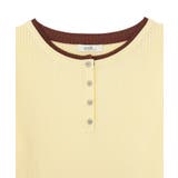 ヘンリーネック半袖ニットプルオーバー | earth music&ecology  | 詳細画像32 