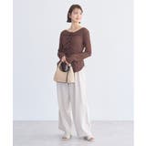 ソフトギャザーミュール | earth music&ecology  | 詳細画像12 