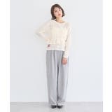 SET2点カットレースプルオーバー＋ビスチェ | earth music&ecology  | 詳細画像14 