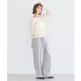 SET2点カットレースプルオーバー＋ビスチェ | earth music&ecology  | 詳細画像15 