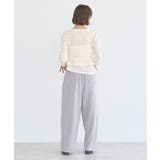 SET2点カットレースプルオーバー＋ビスチェ | earth music&ecology  | 詳細画像16 