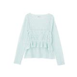 SET2点カットレースプルオーバー＋ビスチェ | earth music&ecology  | 詳細画像21 