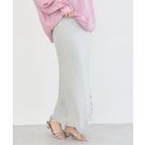 サイドメローリブニットスカート | earth music&ecology  | 詳細画像8 