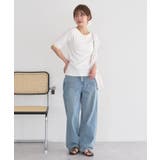 レイヤードライクバイカラープルオーバー | earth music&ecology  | 詳細画像11 