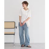 レイヤードライクバイカラープルオーバー | earth music&ecology  | 詳細画像12 