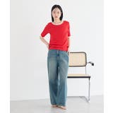 レイヤードライクバイカラープルオーバー | earth music&ecology  | 詳細画像26 