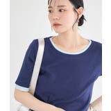 レイヤードライクバイカラープルオーバー | earth music&ecology  | 詳細画像28 