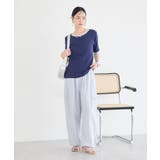 レイヤードライクバイカラープルオーバー | earth music&ecology  | 詳細画像30 