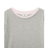 レイヤードライクバイカラープルオーバー | earth music&ecology  | 詳細画像34 