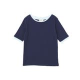 レイヤードライクバイカラープルオーバー | earth music&ecology  | 詳細画像43 