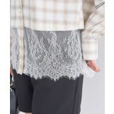 適ON レースヘムシャツ | earth music&ecology  | 詳細画像17 