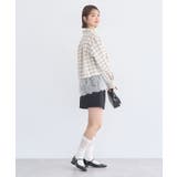 適ON レースヘムシャツ | earth music&ecology  | 詳細画像10 