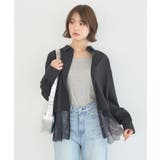 適ON レースヘムシャツ | earth music&ecology  | 詳細画像12 