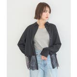 適ON レースヘムシャツ | earth music&ecology  | 詳細画像13 