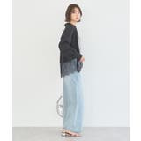 適ON レースヘムシャツ | earth music&ecology  | 詳細画像15 