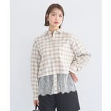 適ON レースヘムシャツ | earth music&ecology  | 詳細画像5 