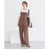 【セットアップ対応】フラップボタンビスチェ | earth music&ecology  | 詳細画像12 