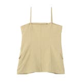 【セットアップ対応】フラップボタンビスチェ | earth music&ecology  | 詳細画像16 