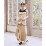 【セットアップ対応】フラップボタンビスチェ | earth music&ecology  | 詳細画像4 