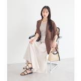 【セットアップ対応】リネンライクダブルジャケット | earth music&ecology  | 詳細画像11 