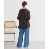 【セットアップ対応】リネンライクダブルジャケット | earth music&ecology  | 詳細画像22 