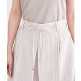 【セットアップ対応】ウエストリボンバミューダパンツ | earth music&ecology  | 詳細画像17 