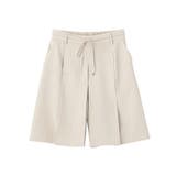 【セットアップ対応】ウエストリボンバミューダパンツ | earth music&ecology  | 詳細画像29 