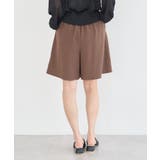 【セットアップ対応】ウエストリボンバミューダパンツ | earth music&ecology  | 詳細画像4 