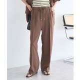 【セットアップ対応】リネンライクリラックスパンツ | earth music&ecology  | 詳細画像16 