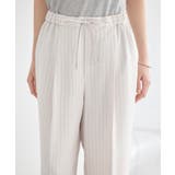 【セットアップ対応】リネンライクリラックスパンツ | earth music&ecology  | 詳細画像24 