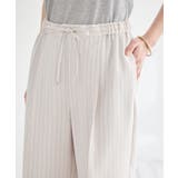 【セットアップ対応】リネンライクリラックスパンツ | earth music&ecology  | 詳細画像25 