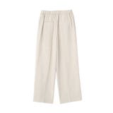 【セットアップ対応】リネンライクリラックスパンツ | earth music&ecology  | 詳細画像27 