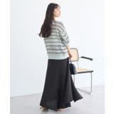 【セットアップ対応】キリカエフレアスカート | earth music&ecology  | 詳細画像20 