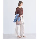 【接触冷感】ボタンアソートクルーネックカーディガン | earth music&ecology  | 詳細画像18 