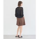 【接触冷感】ボタンアソートクルーネックカーディガン | earth music&ecology  | 詳細画像29 