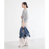 【接触冷感】ボタンアソートクルーネックカーディガン | earth music&ecology  | 詳細画像9 