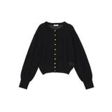 【接触冷感】ボタンアソートクルーネックカーディガン | earth music&ecology  | 詳細画像45 