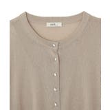 【接触冷感】ボタンアソートクルーネックカーディガン | earth music&ecology  | 詳細画像38 