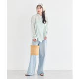 SET2点エプロンライクビスチェ＋シャツ | earth music&ecology  | 詳細画像4 