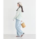 SET2点エプロンライクビスチェ＋シャツ | earth music&ecology  | 詳細画像6 