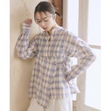 SET2点エプロンライクビスチェ＋シャツ | earth music&ecology  | 詳細画像20 