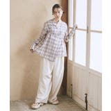 SET2点エプロンライクビスチェ＋シャツ | earth music&ecology  | 詳細画像21 