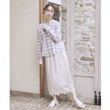 SET2点エプロンライクビスチェ＋シャツ | earth music&ecology  | 詳細画像25 