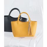 イエロー | 【軽量】チャーム付きミニトートバッグ | earth music&ecology 